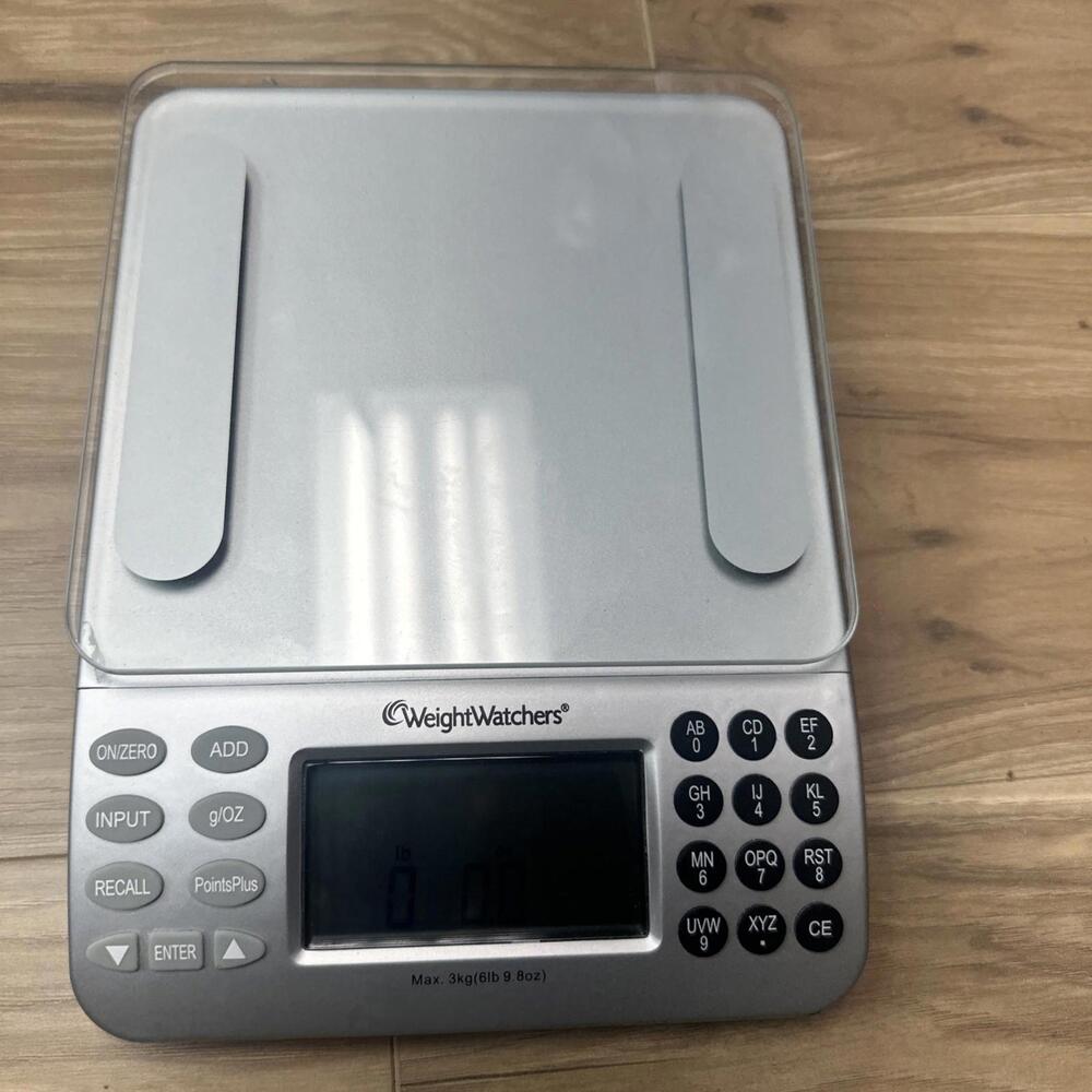 Weight Watchers Digital Food Scale Max 3 KG/6lb 9.8oz points